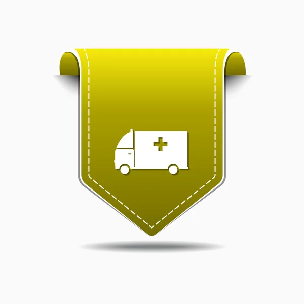Ambulance Icon Design — Stock Vector