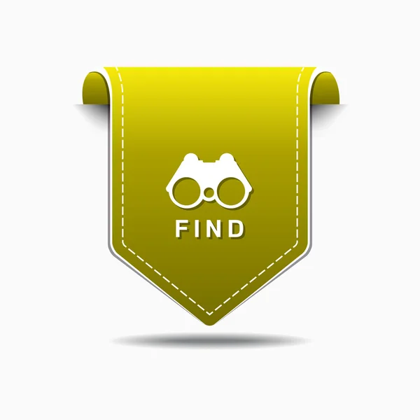 Find Icon Design — Stock Vector