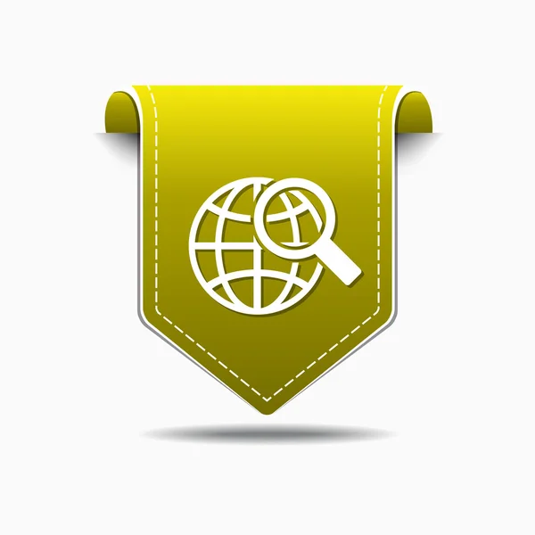 Globe Sign Icon Design — Vector de stoc