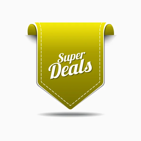 Super Deals Icon Design — Stock Vector