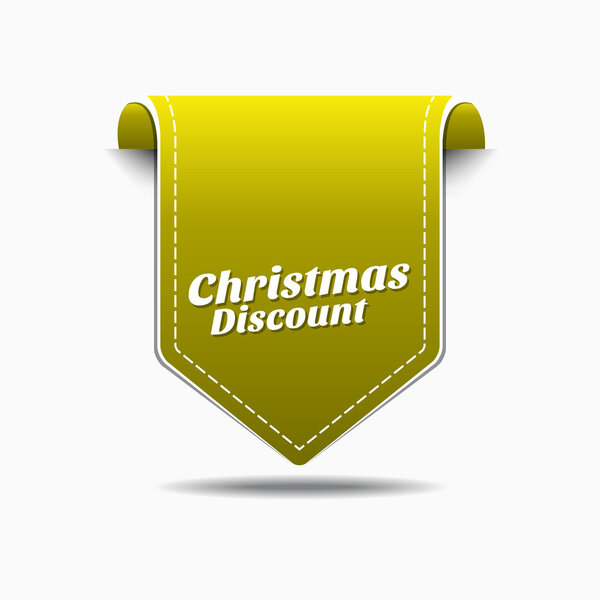 Christmas Discount Icon Design