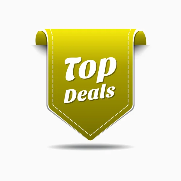 Top Deals Icon Design — Stock Vector