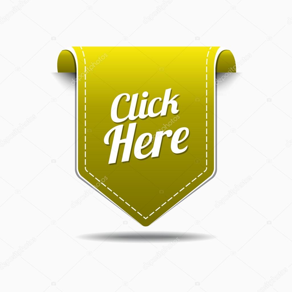 Click Here Icon Design