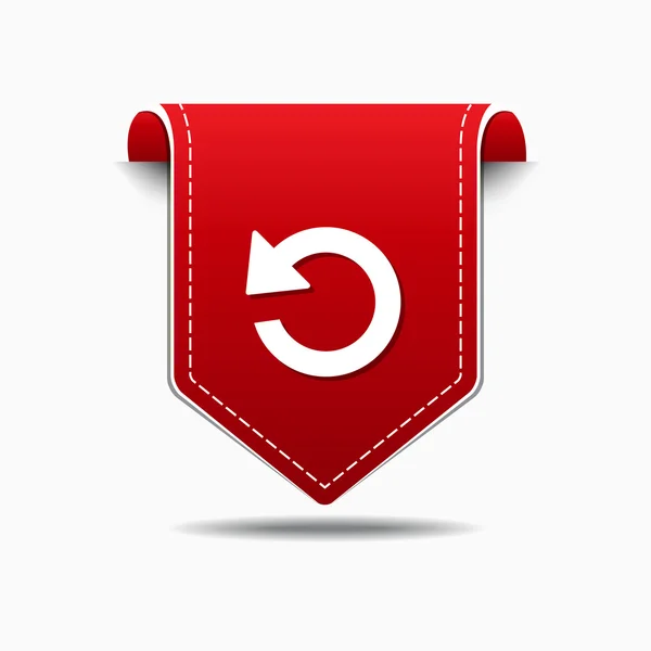 Round Arrow Icon Design — Stock Vector