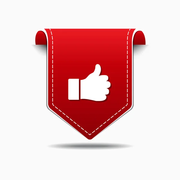 Thumb Up Icon Design — Stock Vector