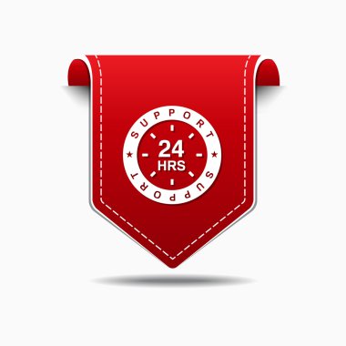 24 Saat simgesi tasarım destek