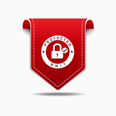 Bağlantı simgesi tasarım korumalı