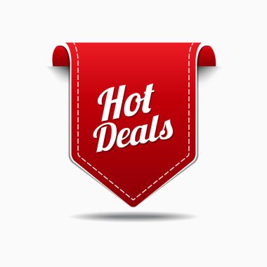 Sıcak fırsatlar simgesi tasarım