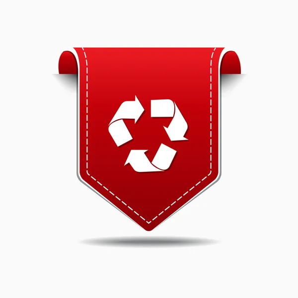 Conception d'icône de recyclage — Image vectorielle