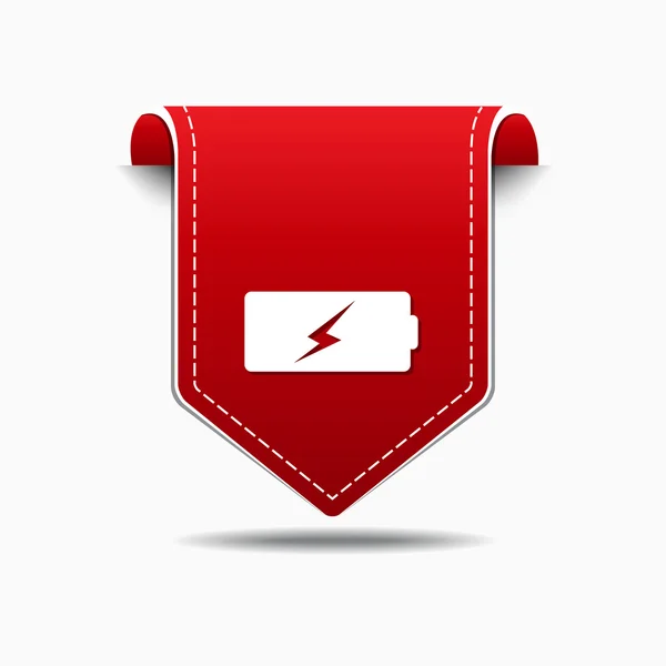 Batteri ikon design — Stock vektor