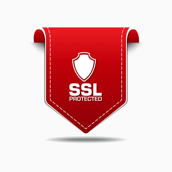 SSL 보호 아이콘 디자인 — 스톡 벡터