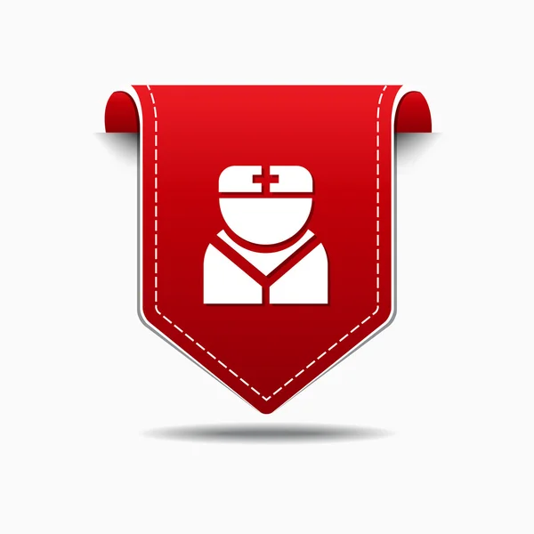 Nurse Icon Design — Stock Vector