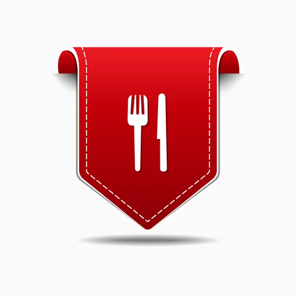 Étterem ikon tervezés — Stock Vector