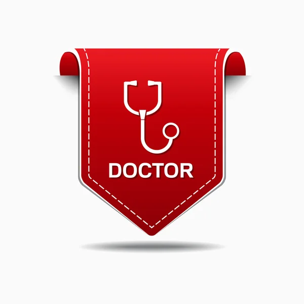 Icône médecin design — Image vectorielle