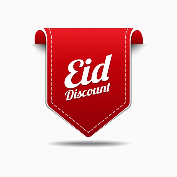 Diseño de icono de descuento Eid — Archivo Imágenes Vectoriales