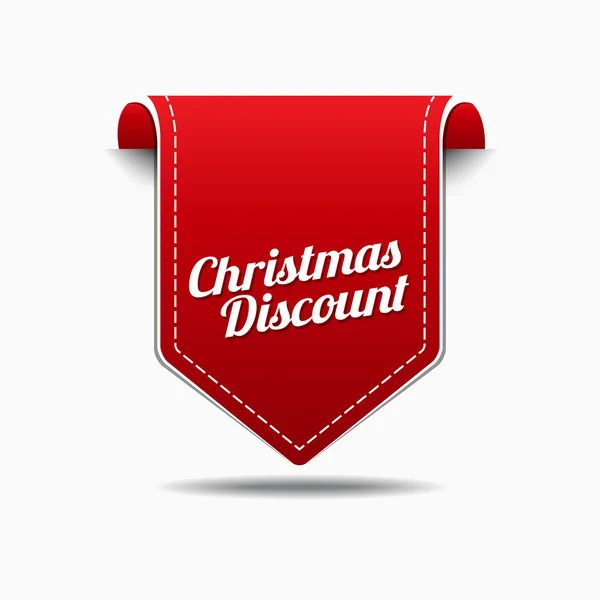 Christmas Discount pictogram ontwerp — Stockvector