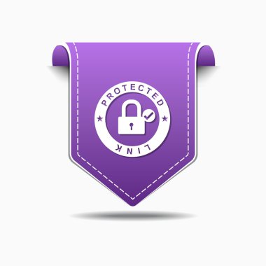 Bağlantı simgesi tasarım korumalı