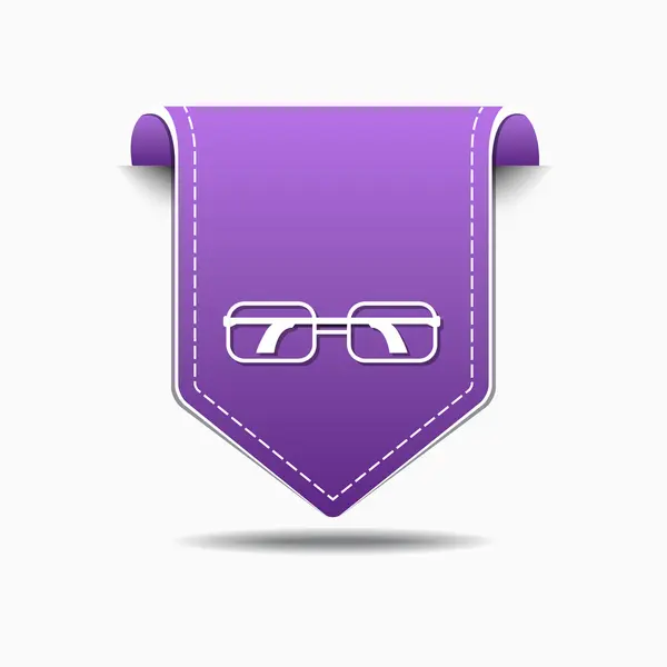 Spectacle Icon Design — Stock Vector