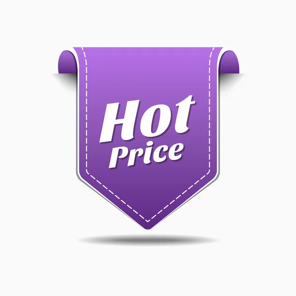 Дизайн піктограм гарячої ціни — стоковий вектор