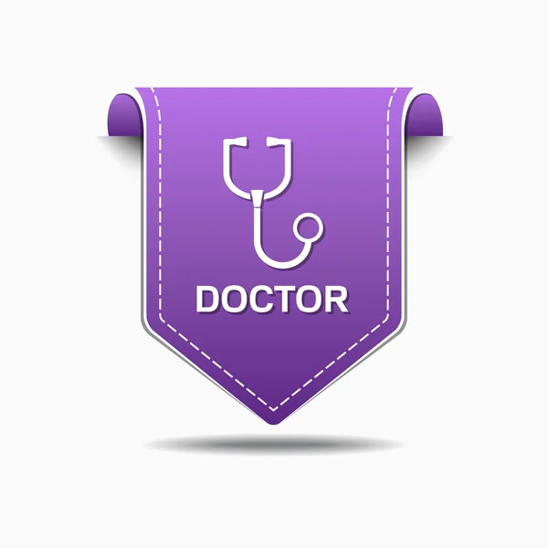 Ikonen-Design für Ärzte — Stockvektor
