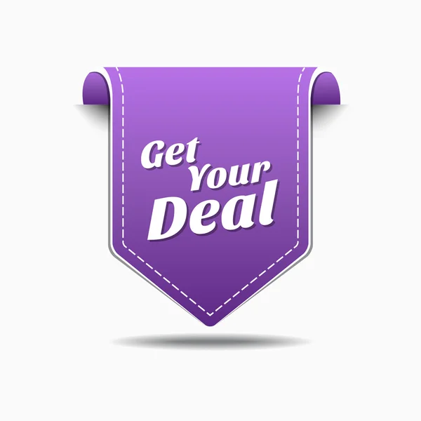 Get a Deal ikon tervezés — Stock Vector
