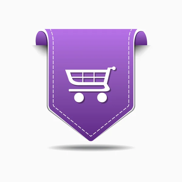 Carrito de compras Icono Diseño — Archivo Imágenes Vectoriales