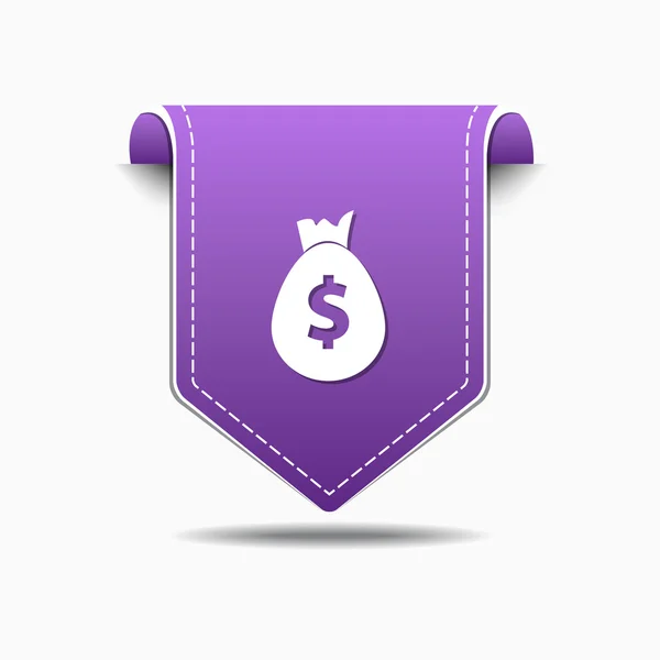 Dollaro segno icona Design — Vettoriale Stock