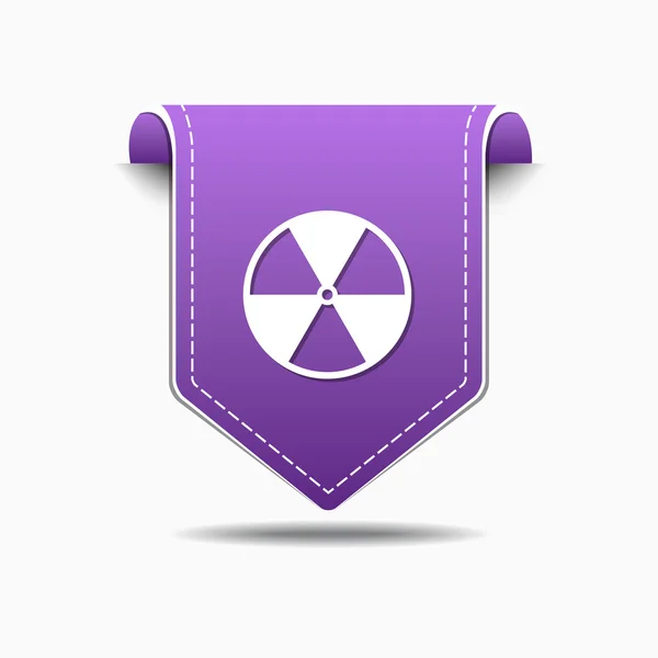 Radioactive Sign Icon Design — Stock Vector