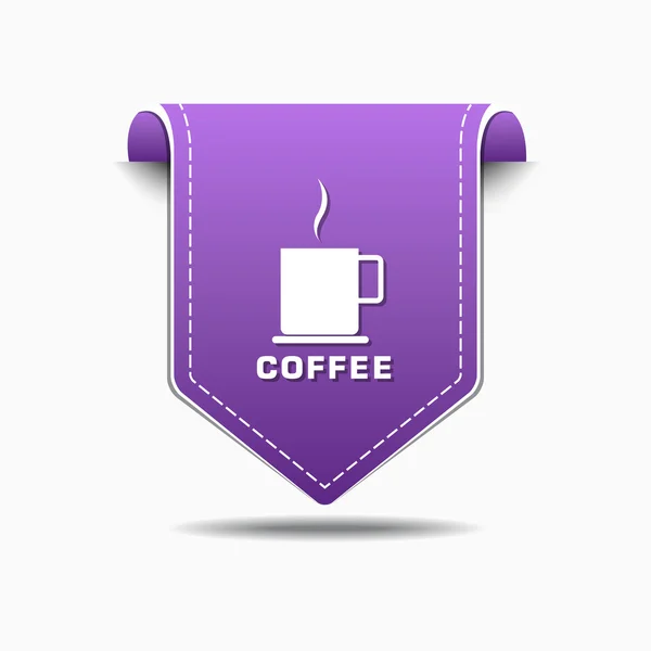 Diseño de icono de signo de café — Archivo Imágenes Vectoriales