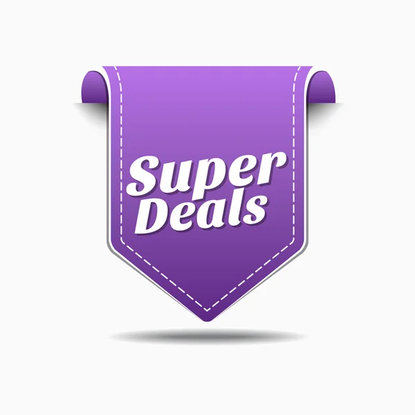 Super Deals Icon Design — Stock Vector