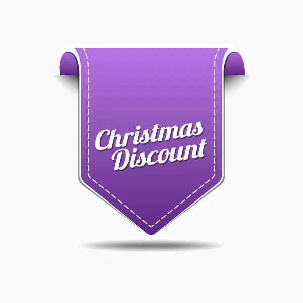 Christmas Discount pictogram ontwerp — Stockvector