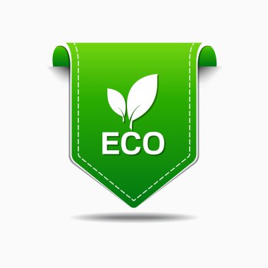Eco dostu simgesi tasarım