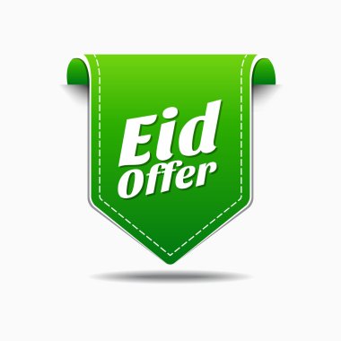 Eid teklif simgesi tasarım