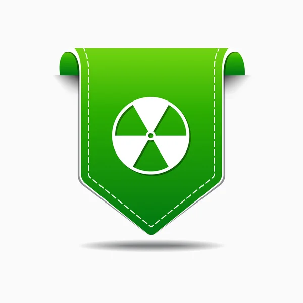 Radioactive Icon Design — Stock Vector