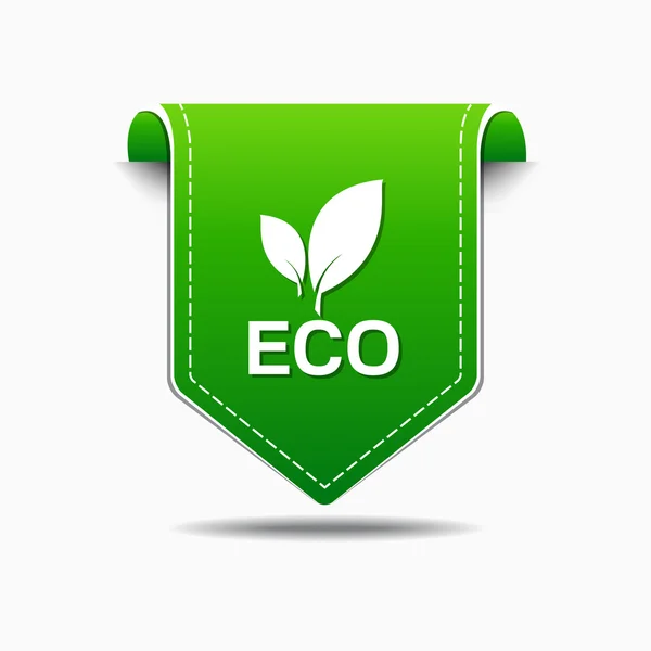 Eco amigável ícone Design —  Vetores de Stock