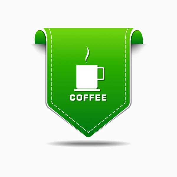 Coffee Sign Icon Design — Stock Vector