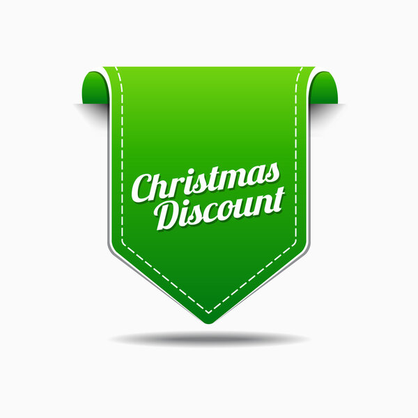Christmas Discount Icon Design