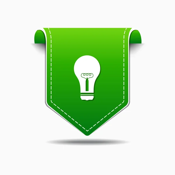 Bulb Icon Design — Stock Vector