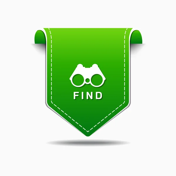 Find Icon Design — Stock Vector