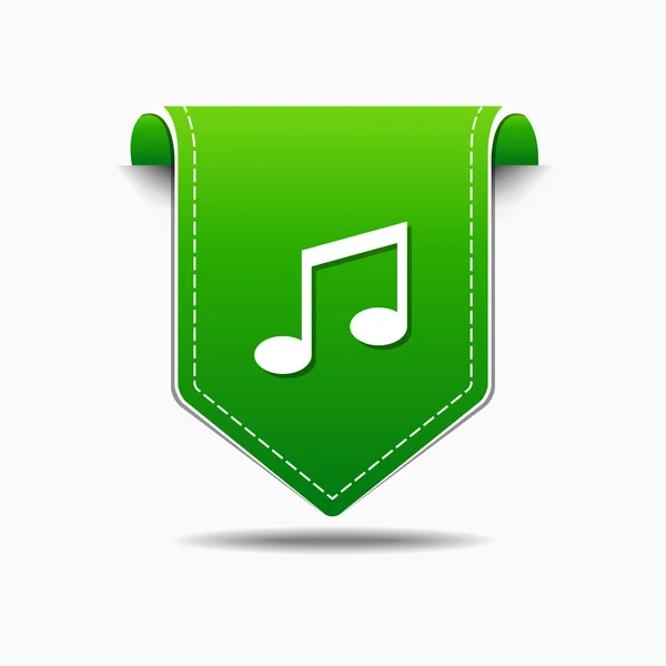 Music Notes ikony designu — Stockový vektor
