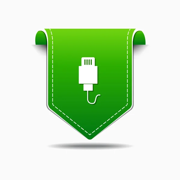 USB Zeichen Icondesign — Stockvektor