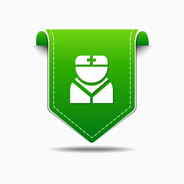 Pielęgniarka ikona designu — Wektor stockowy