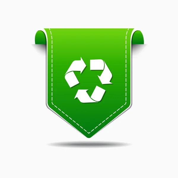 Recycle Icon Design — Stock Vector