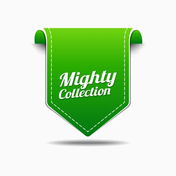 Mighty Collection Icon Design — Stock Vector