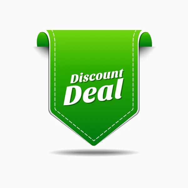 Discount Deal Icône Design — Image vectorielle