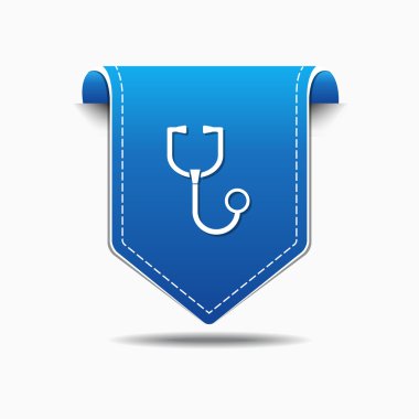 Stetoskop simgesi tasarım