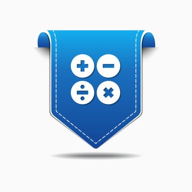 Matematiksel işareti simgesi tasarım