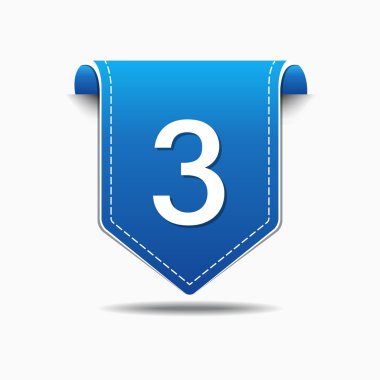 3 numara Web simgesi