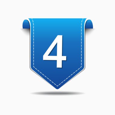 4 numara Web simgesi