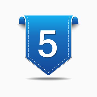 5 numara Web simgesi